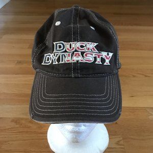 Duck Dynasty A&E Red, White, Blue Lettering Hat